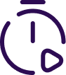 Professional integrity and timely project delivery icon